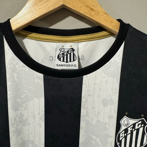 Santos FC Brazilian Brazil Soccer Jersey - Small - Picture 4 of 7
